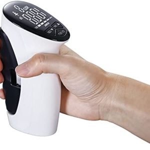 Grip Strength Trainer, Digital Hand Dynamometer Grip Strength Tester Forearm Workout Equipment, Auto Capturing Electronic Hand Grip Exerciser Strengthener Adjustable Resistance Power 198lbs / 90kgs
