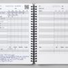 Fitness Logbook Softcover - Undated Workout Journal - 6 x 8 inches - Thick Paper, Durable Laminated Cover, Round Corners, Sturdy Binding - Stylish, Minimalistic and Easy-to-Use Gym Log Book - Image 5