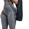 CHRLEISURE Butt Lifting Workout Leggings for Women, Scrunch Butt Gym Seamless Booty Tight - Image 3