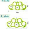 Hand Grip Strengthener, Finger Exerciser, Grip Strength Trainer (6 PCS),New Material,Forearm Grip Workout, Finger Stretcher, Relieve Wrist Pain, Carpal Tunnel (Large) - Image 6