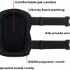 NoCry Professional Knee Pads for Construction Work with Heavy Duty Foam Padding and Comfortable Gel Cushion, Strong Double Straps and Adjustable Easy-Fix Clips; Fits Men and Women - Image 2