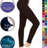 Leggings Depot High Waisted Leggings for Women Buttery Soft 3” Waistband Women's Leggings Solid Yoga - Reg, Plus, 1X3X, 3X5X - Image 2