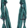 Aerial Yoga Swing Set Trapeze Yoga Hammock Kit Ultra Strong Antigravity Yoga Flying Sling Inversion Swing Tools with Extension Straps and Elastic Band for Air Yoga Inversion Fitness - Image 5