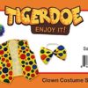 Clown Costume - Clown Nose Clown Wig Bow Tie and Vest - 4 Pc Clown Dress Up Accessories by Tigerdoe - Image 7
