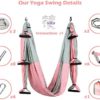 Yoga Swing,Yoga Hammock Set Ceiling Mount Accessories - Image 3