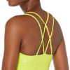 Core 10 Women's Spectrum Strappy Longline Plunge Yoga Sports Bra - Image 3