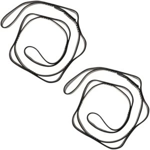 2pcs Adjustable Daisy Chain, 23KN Strong Nylon Daisy Chain for Aerial Yoga Hammock Swing Adjustable Aerial Silk Extension Belt Climbing Strap