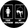 Aerial Hoop Aerialist Girlfriend Silk Circus Lyra Circus PopSockets Swappable PopGrip - Image 3