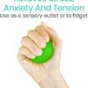 Vive Squeeze Balls for Hand Therapy, Exercise, Arthritis - Grip Strengthener Occupational Equipment for Finger, Wrist, Carpal Tunnel, Pain Relief, Stress - Resistance Strength Squeezing Egg Trainer - Image 8