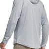 CQR Men's UPF 50+ Outdoor Long Sleeve Shirts, UV Sun Protection Loose-Fit Water T-Shirts, Running Workout Shirt - Image 3