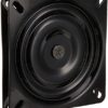 Attwood 17720 Seat Swivel, For Boat Seat, 6 ¼ Inches, 0-Degrees Tilt, Aluminum, Black Power Coated - Image 2
