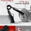 WOD Nation Hand Grip Strengthener, Adjustable Grip Strength Trainer 100LB-300LB | Forearm Strengthener, Wrist Strengthener, Hand Strengthener | Grip Trainer, Hand Gripper, Strength Training Hand Grips - Image 5