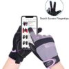 UltraLight Safety Work Gloves, Women Utility Work Gloves, MultiFunctional Mechanic Gardening Construction DIY Work Gloves with Touchscreen (Medium, Purple) - Image 4