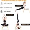 Giantex Yoga Headstand Bench w/VC Pads, Yoga Inversion Chair, Sturdy Wood Frame, Yoga Inversion Trainer, Relieve Fatigue and Shape Body, Idea for Workout, Fitness and Gym - Image 6