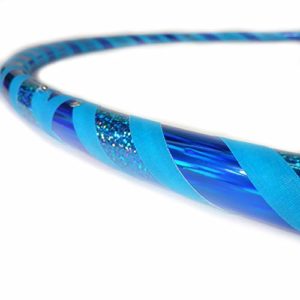 Blue Bell Hoop - Beginner Weighted Hoop for Exercise and Fitness - Made in USA
