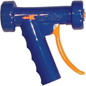 SuperKlean 150A-LB Pistol Grip Spray Nozzle, Aluminum, 1/2 NPT, Light Blue