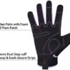 UltraLight Safety Work Gloves, Women Utility Work Gloves, MultiFunctional Mechanic Gardening Construction DIY Work Gloves with Touchscreen (Medium, Purple) - Image 3