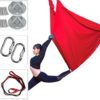 Aerial Yoga Hammock - Premium Aerial Silk Yoga Swing for Antigravity Aerial Fitness, Inversion Exercises, Improve Flexibility and Core Strength - Image 2
