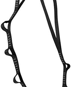Fusion Climb 7 Loop Standard Daisy Chain 5000 lb Test Stitched Nylon Webbing 43" x 0.75" Black