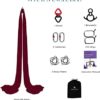 aum active 11 Yards Aerial Silks Kit - Durable Ariel Silks with Hardware, Swivel & Guide - Aerial Swing for Acrobatic Flying Yoga & All Levels (Aerial Yoga Hammock Aerial Rigging Point Up to 18ft) - Image 2