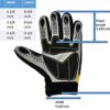 G & F 1089L Hyper Grip Non-Slip High-Performance Mechanic Work Gloves, Driving Gloves, Large - Image 2