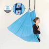 Sotech Aerial Yoga Swing Set, Yoga Hammock, Anti-Gravity Sling Kit, Inversion Swing Exercises with 2 Extension Daisy Straps and 4 Carabiners - for Beginners and Kids - Image 4