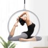 Aohuada Hoop, 770LBS Single Point Circus Aerial Equipment, Aerial Ring Kit with Rigging Carry Bag, Aerial Yoga Equipment, Stainless Hoop Set for Beginners or Professionals(Ring Diameter: 90cm) - Image 8