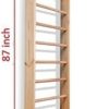 CleverWood Wooden Swedish Ladder, Stall Bars Set for Physical Therapy & Gymnastics - Image 3