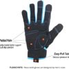 HANDLANDY Work Gloves Men & Women, Utility Mechanic Working Gloves Touch Screen, Flexible Breathable Yard Work Gloves (Large, Grey) - Image 4