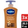 Vaseline Intensive Care Body Lotion for Dry Skin Cocoa Radiant with 100% Pure Cocoa and Shea Butters 20.3 Ounce (Pack of 3) - Image 5