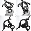 Fusion Climb Aluminum Terminal 8 Descender Black, Large Bent Ear Belaying and Rappelling Gear Belay Device, Perfect for Climbing, Ziplining and Rescue - Image 3