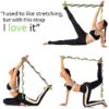 SANKUU Yoga Strap, Multi-Loop Strap, 12 Loops Yoga Stretch Strap, Nonelastic Stretch Strap for Physical Therapy, Pilates, Dance and Gymnastics with Carry Bag - Image 7