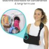 Vive Arm Sling - Medical Support Strap for Collar Bone, Rotator Cuff & Shoulder Injury - Adjustable, Breathable and Lightweight Immobilizer - Padded for Left, Right - For Elbow Dislocation and Sprain - Image 6