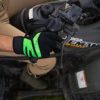 Hooyman Midweight H-Grip Work Gloves with No-Slip Technology, and Breathable Neoprene for Gardening, Weeding, and Outdoors - Image 7