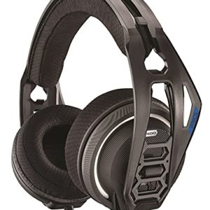 RIG 400HS Stereo Gaming Headset with Removable Noise Canceling Microphone for Playstation PS4, PS5, and PCs - Black