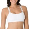 Fruit of the Loom Women's Spaghetti Strap Cotton Pullover Sports Bra - Image 4