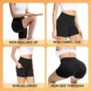 GAYHAY Biker Shorts with Pockets for Women – High Waisted Tummy Control Soft Workout Shorts for Yoga Athletic Running Cycling - Image 2