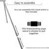 FEBTECH Freestanding Yoga Stand - Support up to 550 LBs- Perfect Stand for Hooks, Hammocks, Silk, Lyra, Punching Bag - Image 5