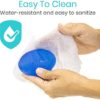 Vive Hand Squeeze Balls - Squishy Exercise Eggs Hand Therapy, Stress Relief, Arthritis & Grip Strength Therapy - Strength Trainer Equipment for Finger, Wrist, Carpal Tunnel - Squeezing Egg Trainer - Image 9