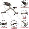 Sunny Health & Fitness SF-BH6629 45 Degree Hyperextension Roman Chair - Image 3