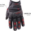 HANDLANDY Heavy Duty Work Gloves Men, Touchscreen TPR Impact Reducing Work Gloves, Non-Slip Breathable Mechanics Gloves - Image 2