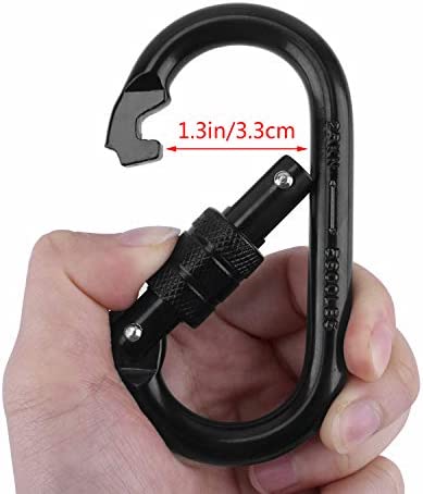 runner deer Complete Aerial Hoop Lyra Set-Hollow Powder-Coated Steel -25mm Thick,Include Lyra,Carabiners, Swivel, and Spanset - Image 4
