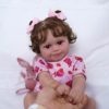 JIZHI Lifelike Reborn Baby Dolls - 20-Inch Real Baby Feeling Realistic-Newborn Baby Dolls Adorable Smiling Real Life Baby Dolls with Feeding Kit & Gift Box for Kids Age 3 + - Image 3