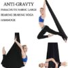 EASY BIG Aerial Yoga Hammock - Premium Aerial Silk Yoga Swing for Antigravity Aerial Fitness, Inversion Exercises, Improved Flexibility & Core Strength - Image 2