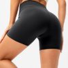 Lavento Women's Naked Feeling Biker Shorts - High Waisted Ultra Soft Workout Yoga Shorts - 5" / 6" Inseam - Image 5