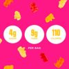 SmartSweets Fruity Gummy Bears, Candy with Low Sugar (4g), Low Calorie (110), No Artificial Sweeteners, Gluten-Free, Non-GMO, Healthy Snack for Kids & Adults, Variety of Flavors, 1.8oz (Pack of 12) - Image 2