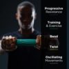 TheraBand FlexBar Resistance Bar For Improving Grip Strength, Tennis Elbow, Golfers Elbow, Tendonitis - Image 3