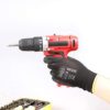 COOLJOB 12 Pairs Polyurethane (PU) Coated Working Gloves, Thin Safety Work Gloves with Grip, Bulk Pack, Black, Small S - Image 4