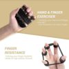 FLYFE Grip Strength Trainer 2 Pack or 5 Pack 11-132 lbs, Adjustable Resistance Hand Grip Strengthener for Muscle Building and Injury Recovery - Image 4