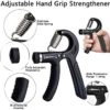 UFANME Hand Grip Strengthener, Grip Strength Trainer, 22-132 Lbs Adjustable Resistance Forearm Exerciser Workout for Rehabilitation Athletes Climbers Musicians - Image 3